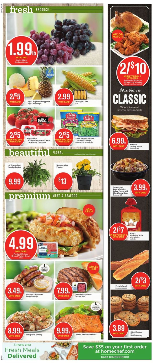 Mariano’s Ad from 04/29/2020