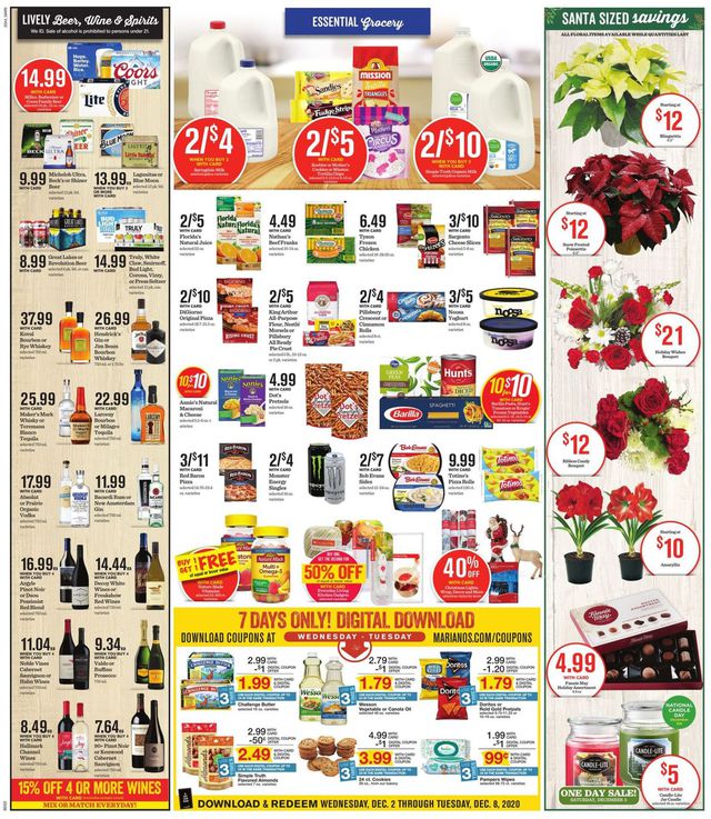 Mariano’s Ad from 12/02/2020