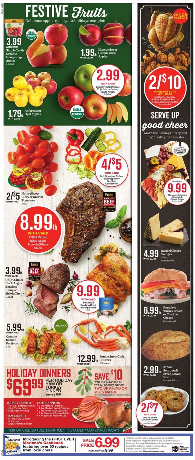 Mariano’s Ad from 12/09/2020
