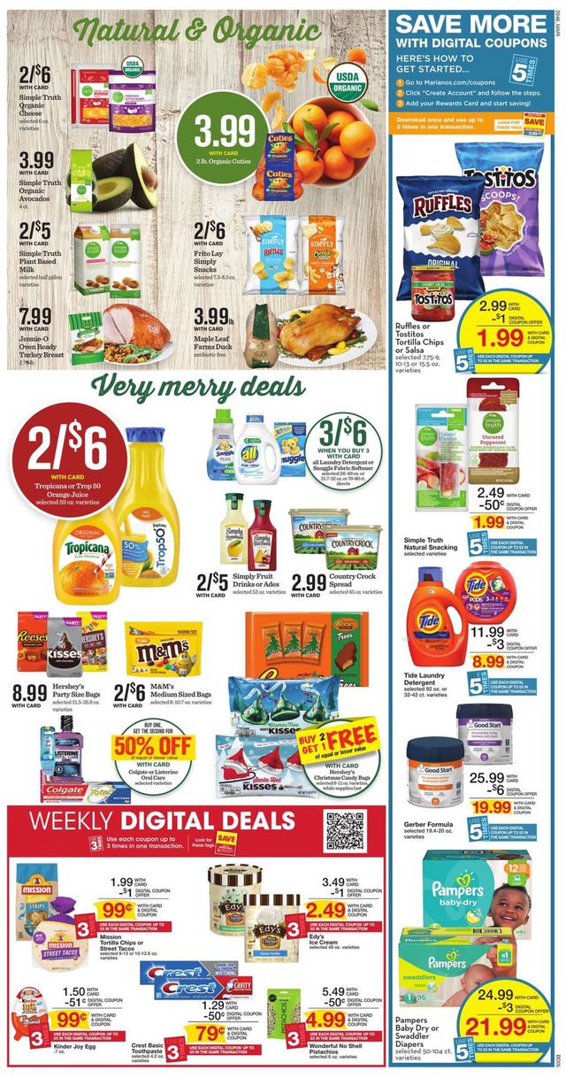 Mariano’s Ad from 12/16/2020