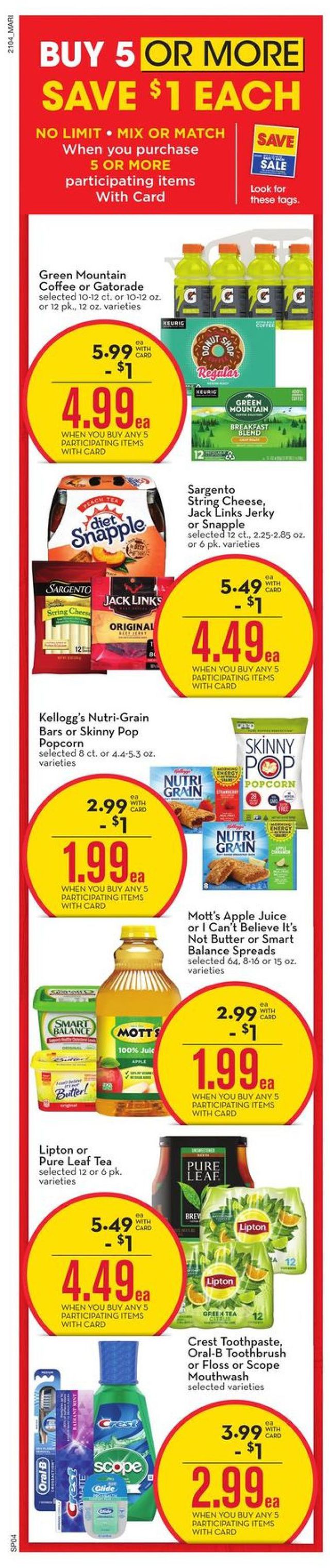Mariano’s Ad from 02/24/2021