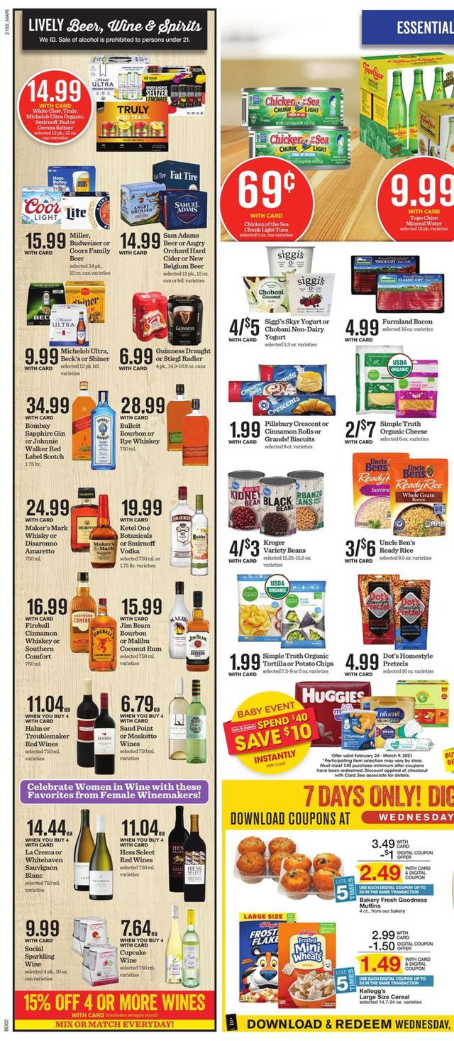 Mariano’s Ad from 03/03/2021
