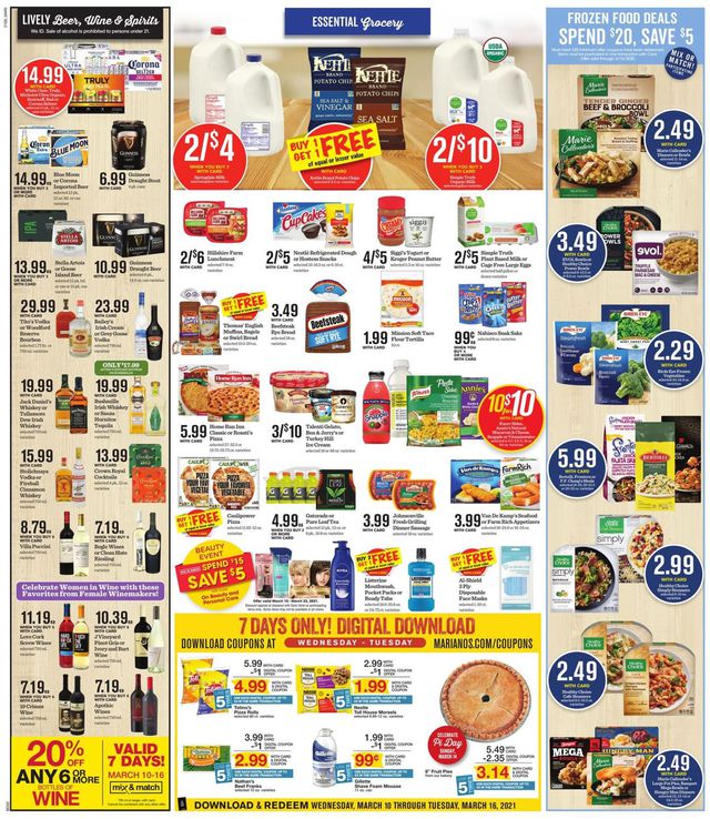 Mariano’s Ad from 03/10/2021