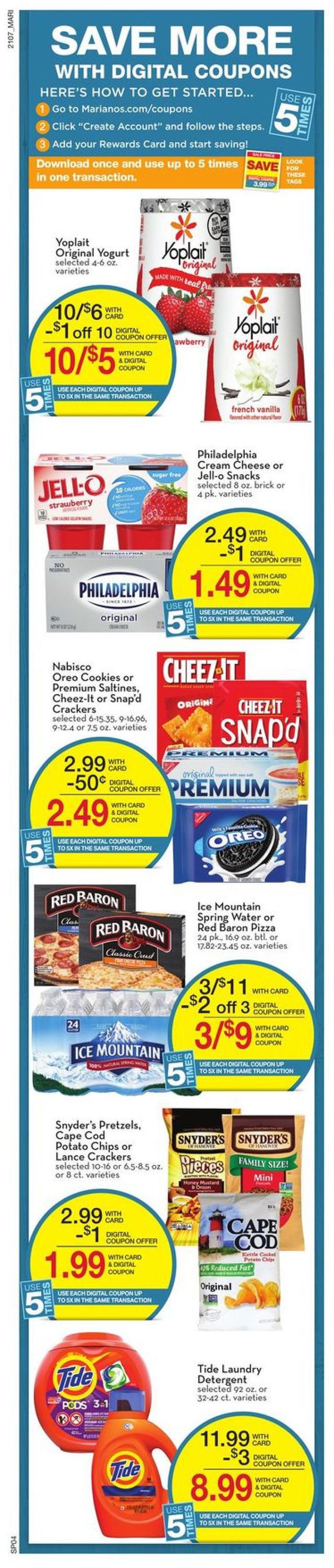 Mariano’s Ad from 03/17/2021