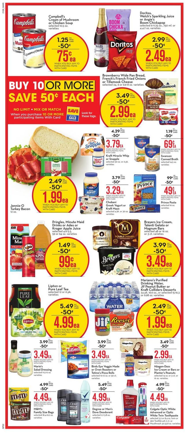Mariano’s Ad from 03/31/2021
