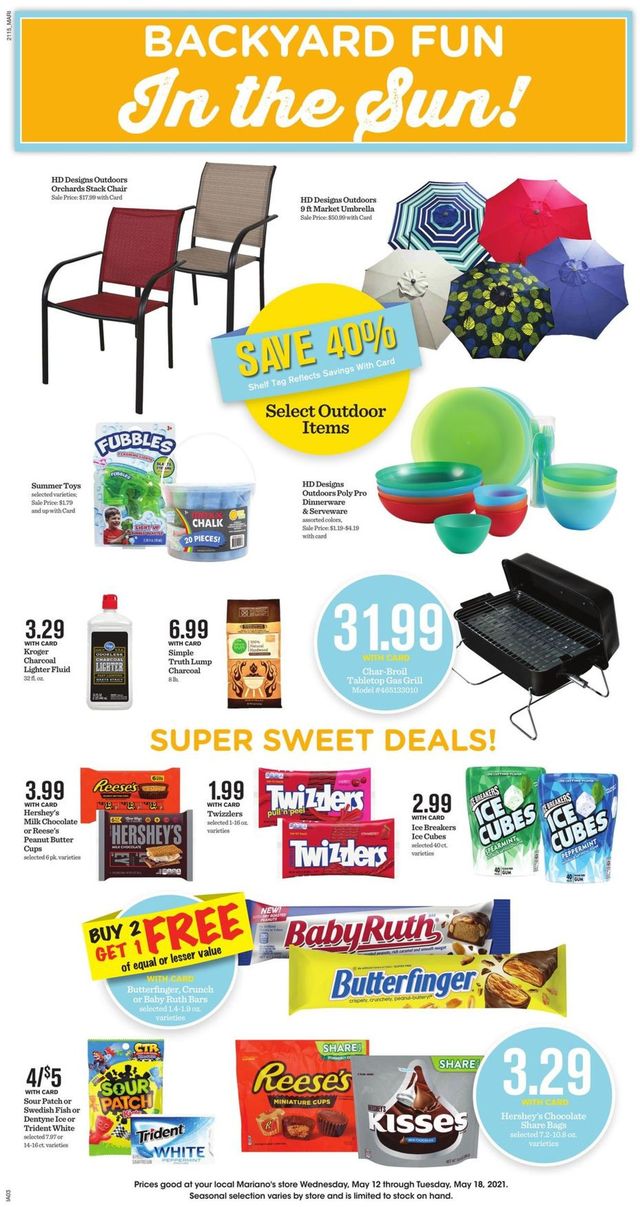 Mariano’s Ad from 05/12/2021