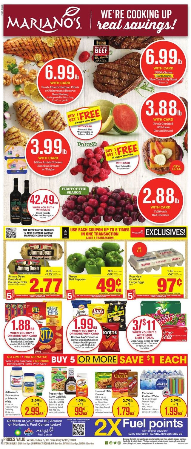 Mariano’s Ad from 05/19/2021