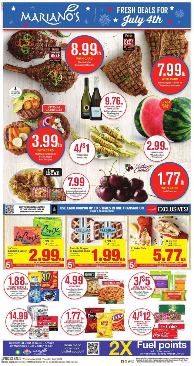 Mariano’s Ad from 06/30/2021
