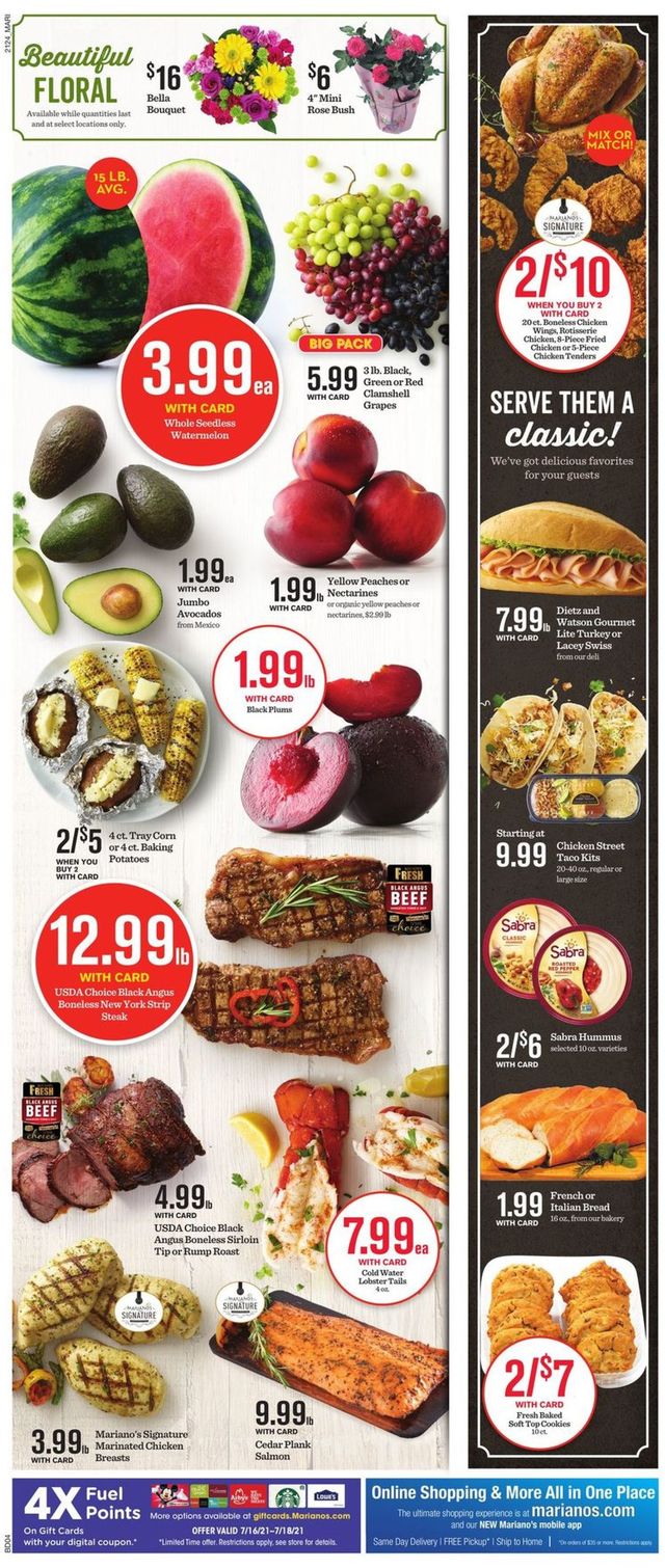 Mariano’s Ad from 07/14/2021