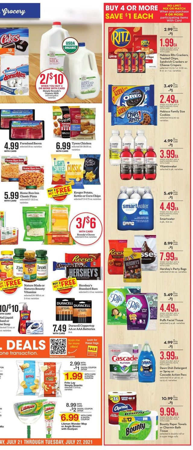 Mariano’s Ad from 07/21/2021