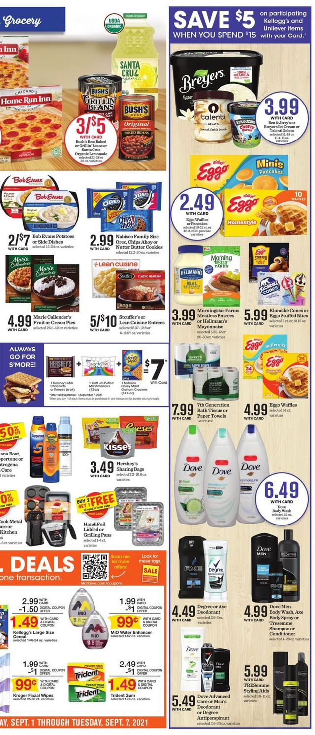 Mariano’s Ad from 09/01/2021