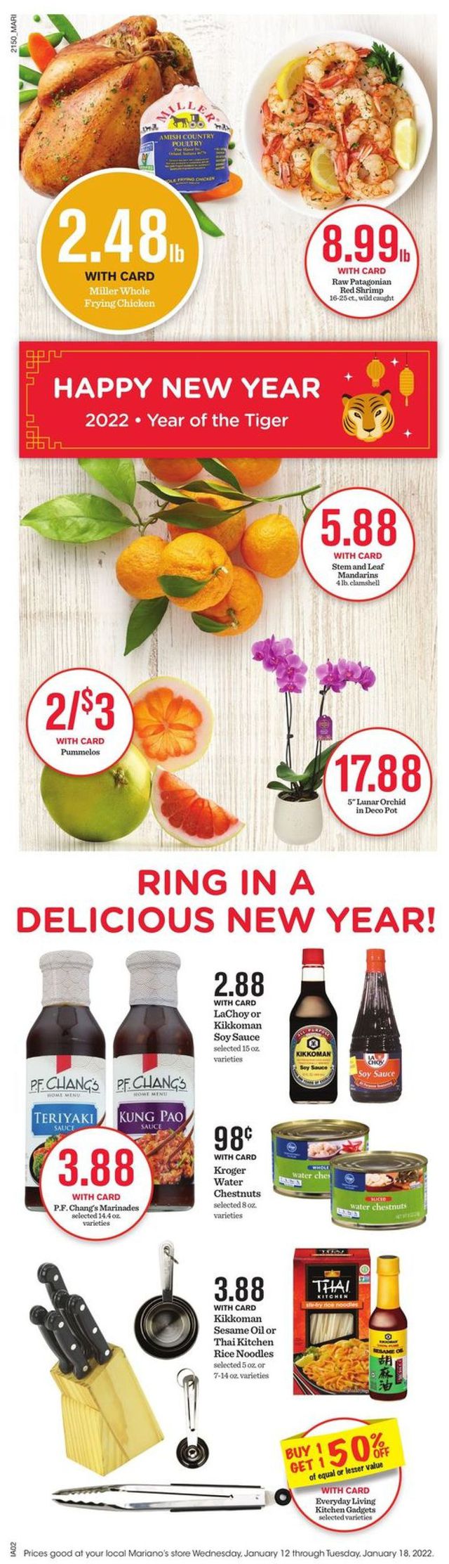 Mariano’s Ad from 01/12/2022