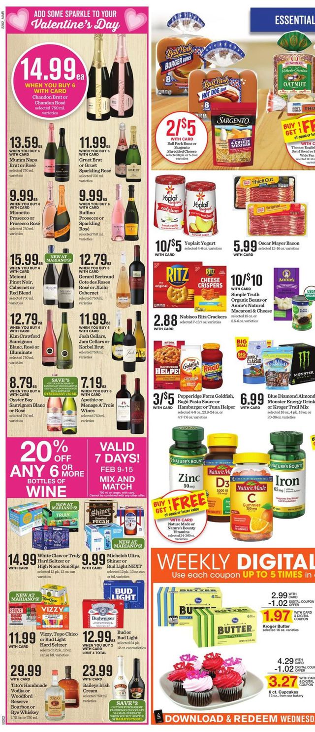 Mariano’s Ad from 02/09/2022