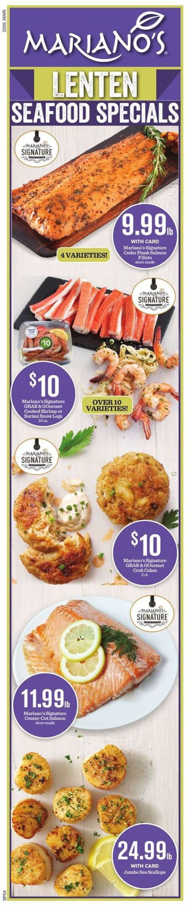 Mariano’s Ad from 03/02/2022