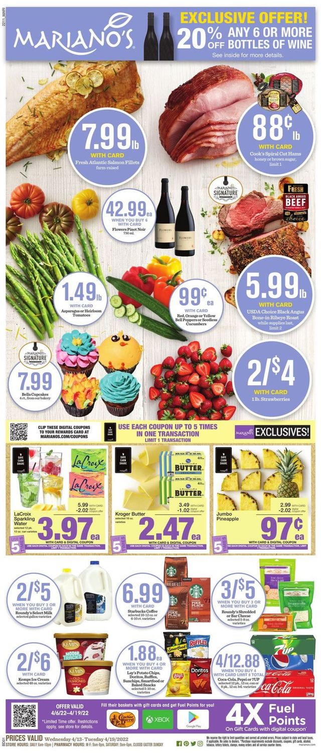 Mariano’s Ad from 04/13/2022