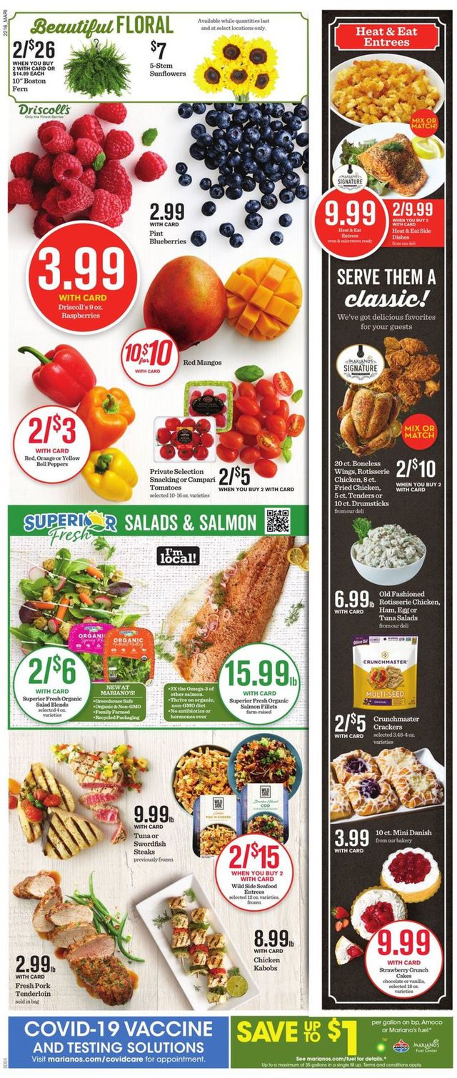 Mariano’s Ad from 05/18/2022