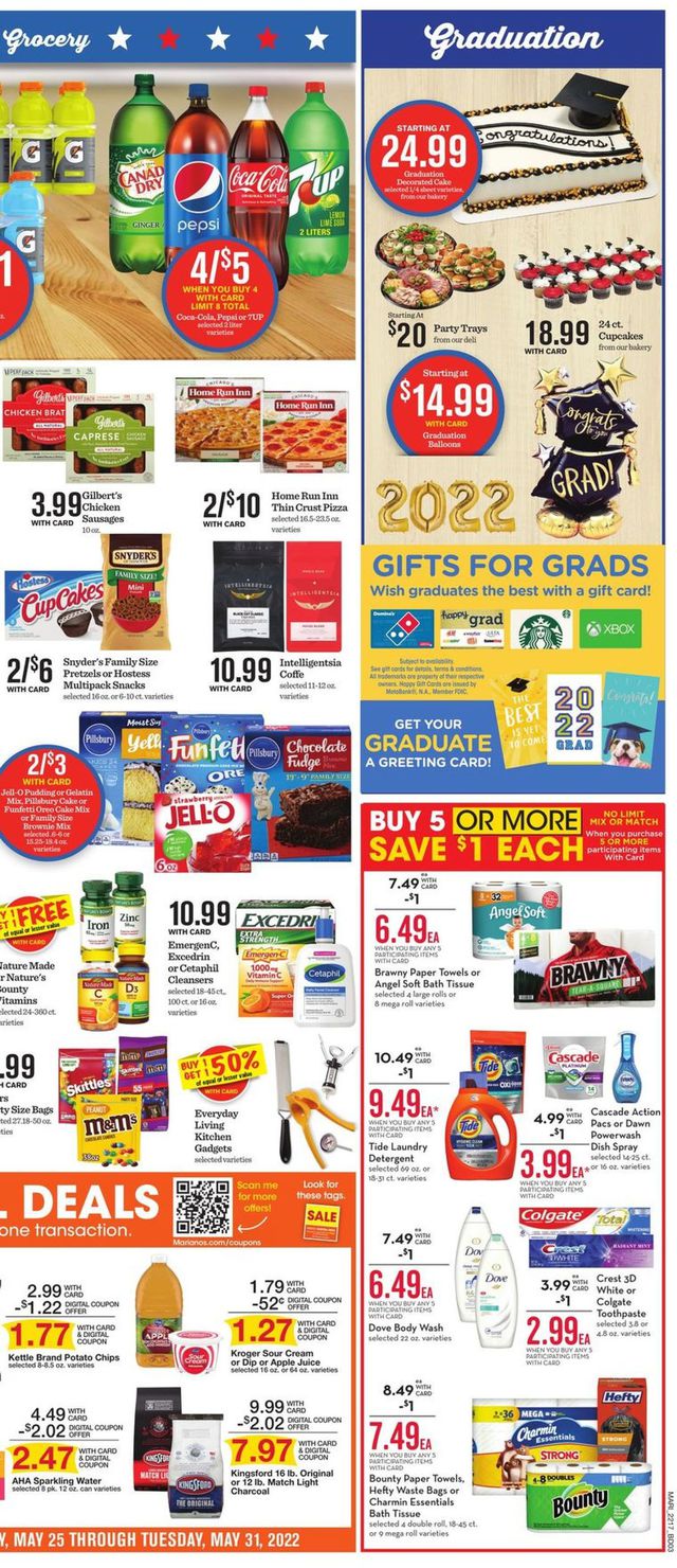 Mariano’s Ad from 05/25/2022
