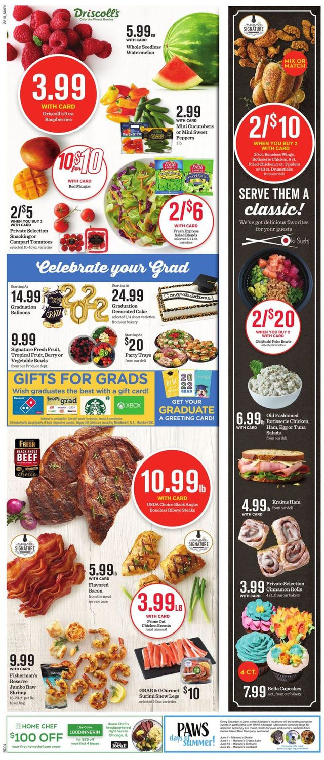 Mariano’s Ad from 06/01/2022
