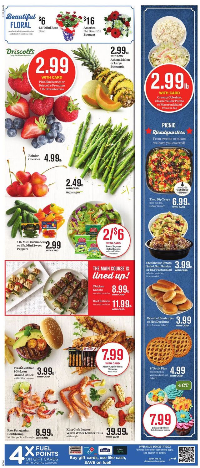 Mariano’s Ad from 06/29/2022