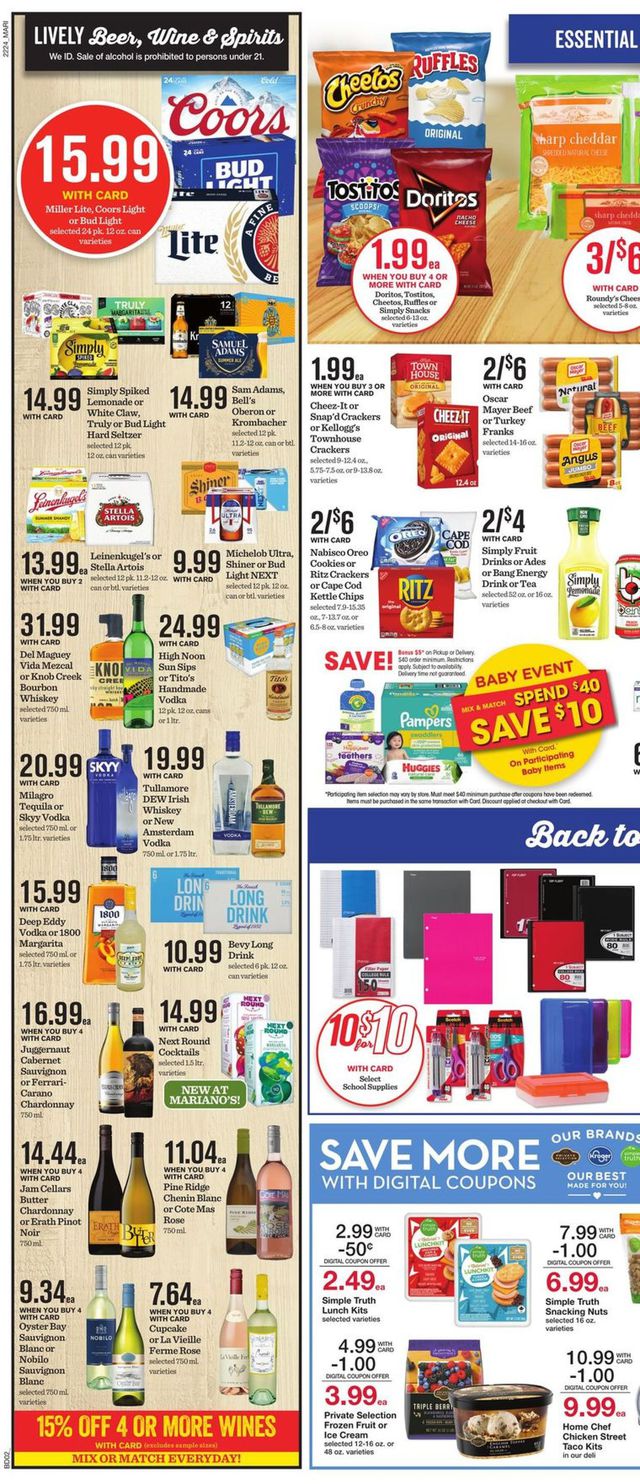 Mariano’s Ad from 07/13/2022