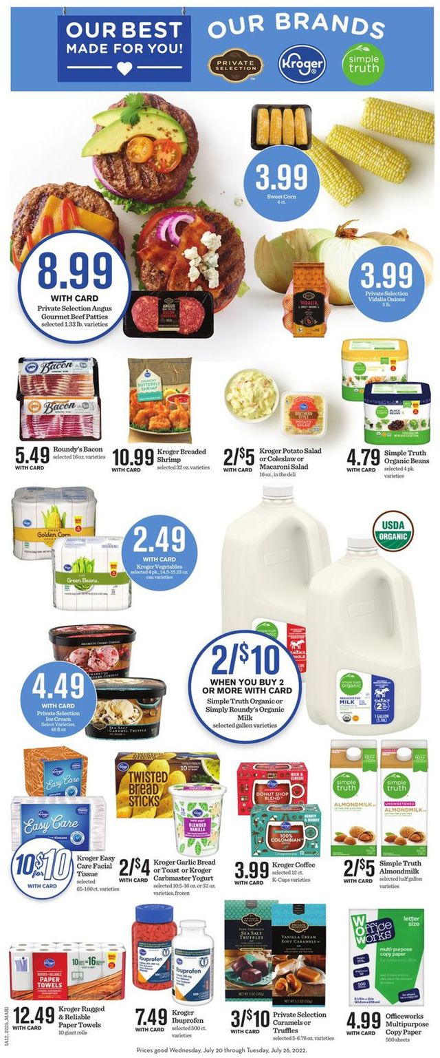 Mariano’s Ad from 07/20/2022