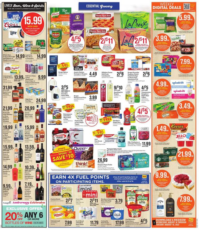 Mariano’s Ad from 08/10/2022
