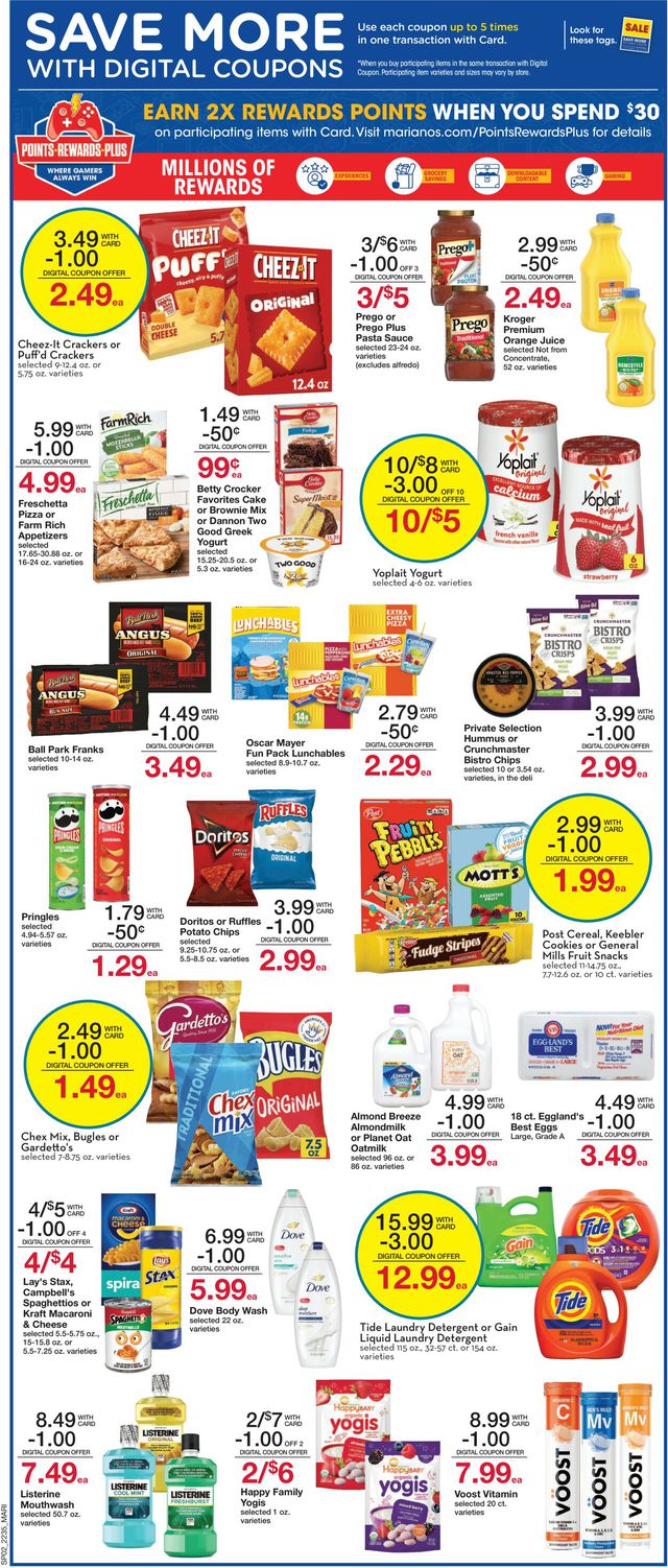 Mariano’s Ad from 09/28/2022