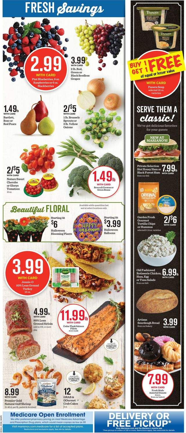 Mariano’s Ad from 10/19/2022