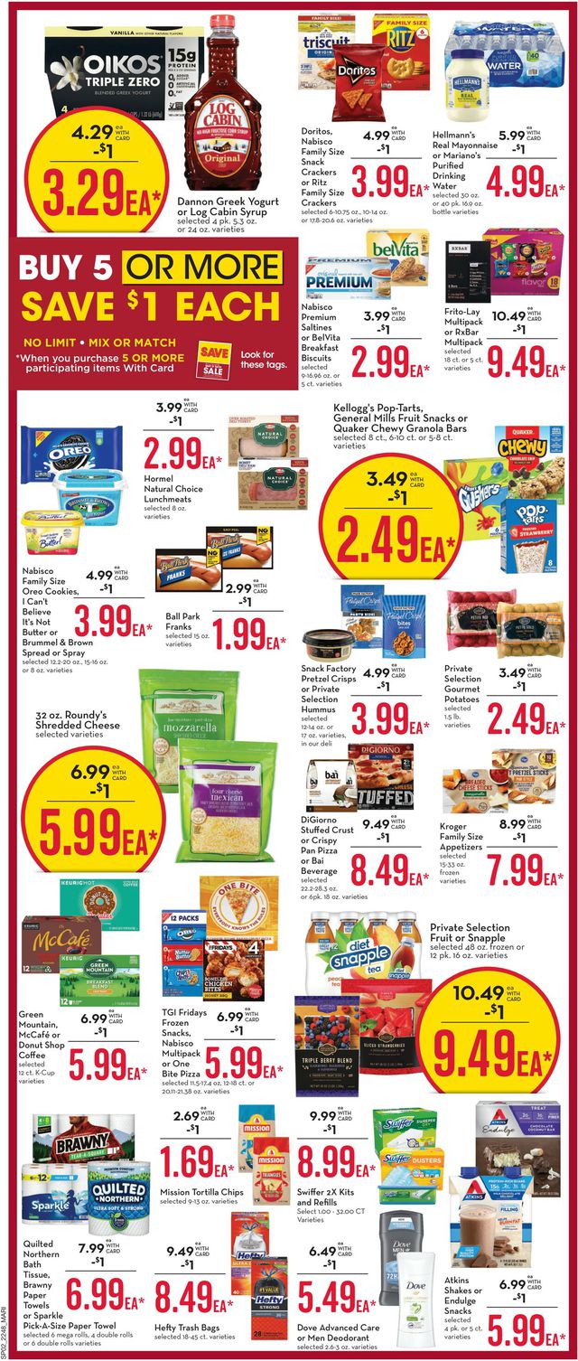 Mariano’s Ad from 12/28/2022