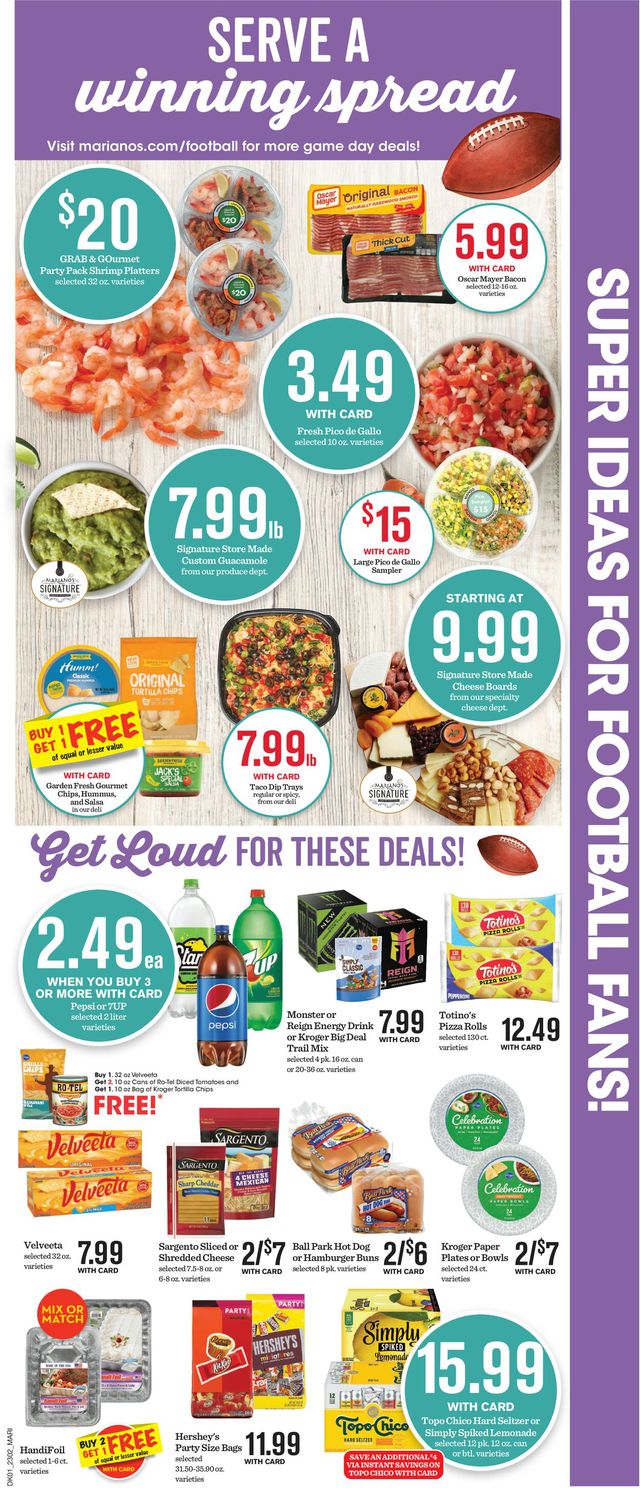 Mariano’s Ad from 02/08/2023