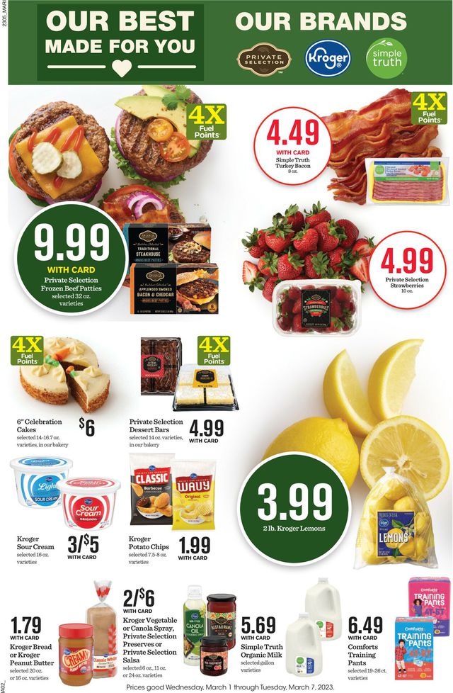 Mariano’s Ad from 03/01/2023