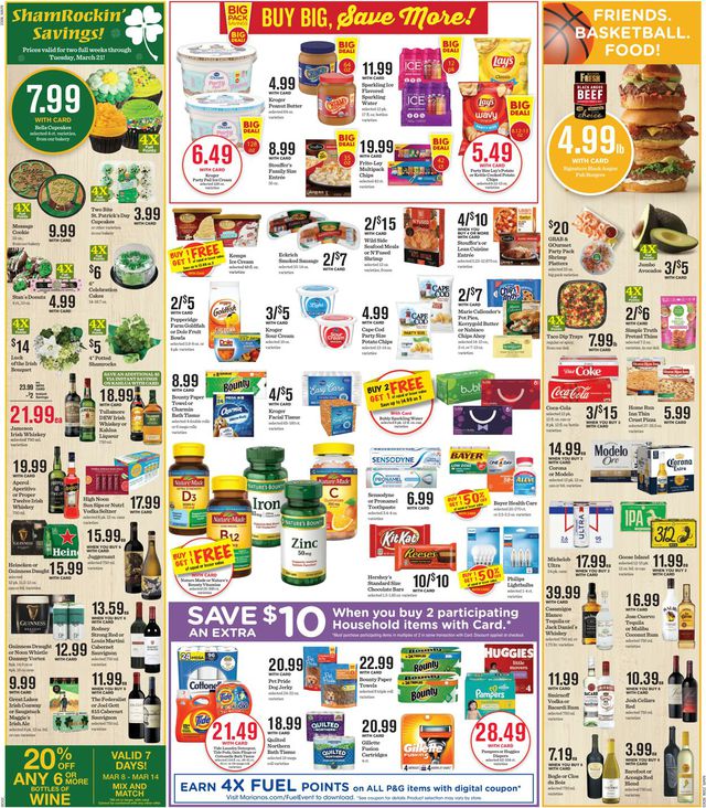 Mariano’s Ad from 03/08/2023