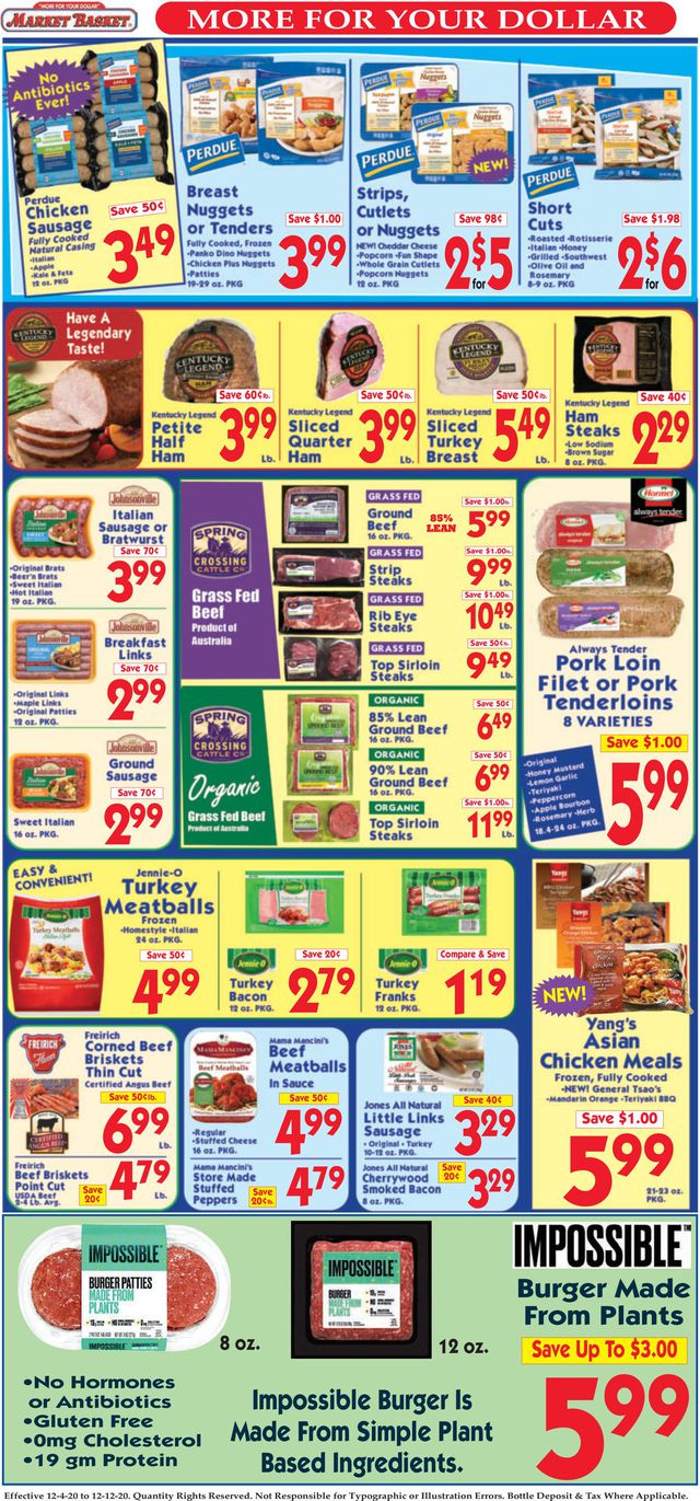 Market Basket Ad from 12/04/2020
