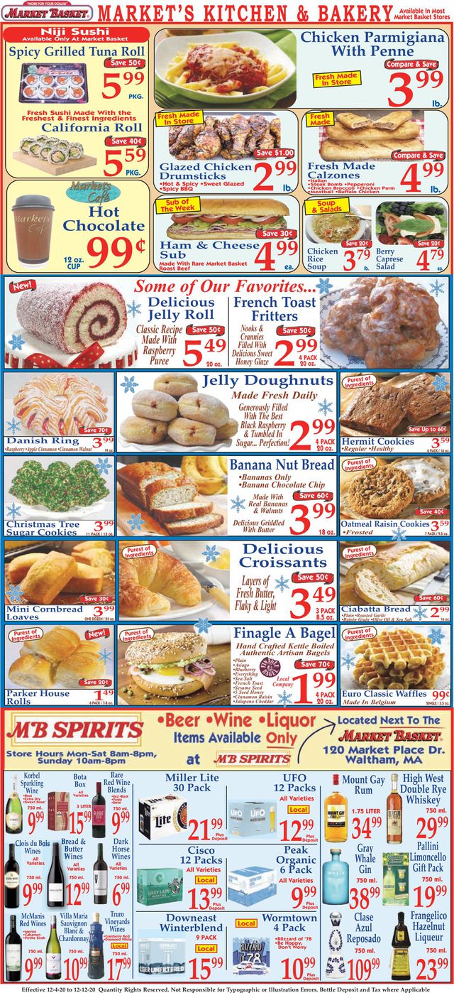 Market Basket Ad from 12/04/2020