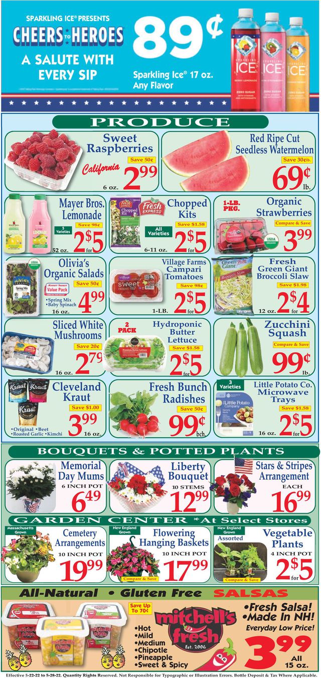 Market Basket Ad from 05/22/2022