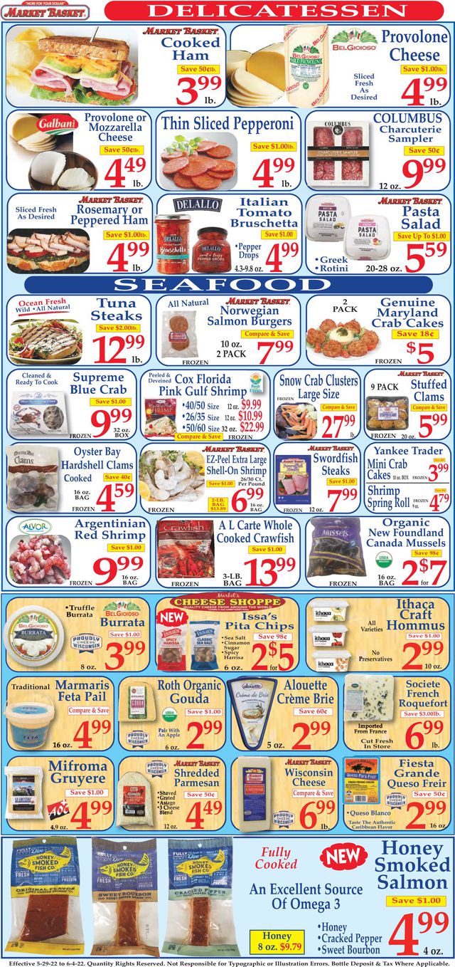 Market Basket Ad from 05/29/2022