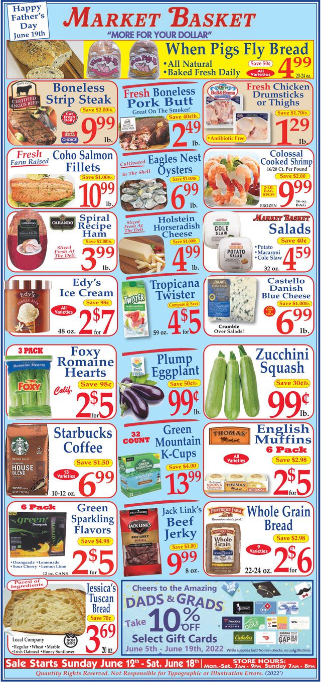 Market Basket Ad from 06/12/2022
