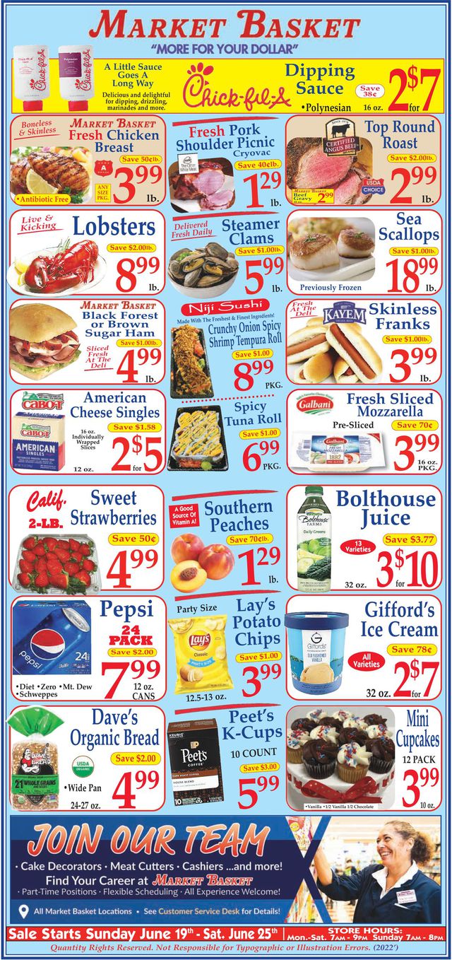 Market Basket Ad from 06/19/2022