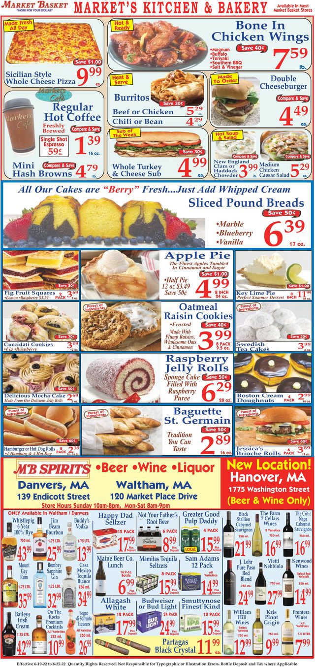 Market Basket Ad from 06/19/2022