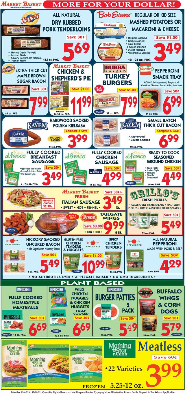 Market Basket Ad from 12/04/2022