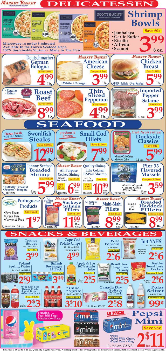 Market Basket Ad from 03/19/2023
