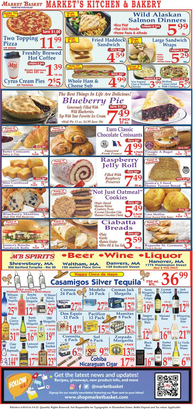 Market Basket Ad from 04/30/2023