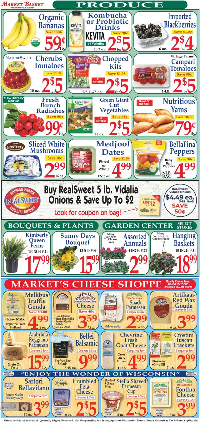 Market Basket Ad from 05/14/2023