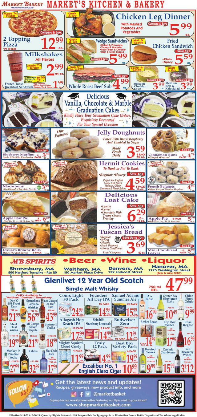 Market Basket Ad from 05/14/2023