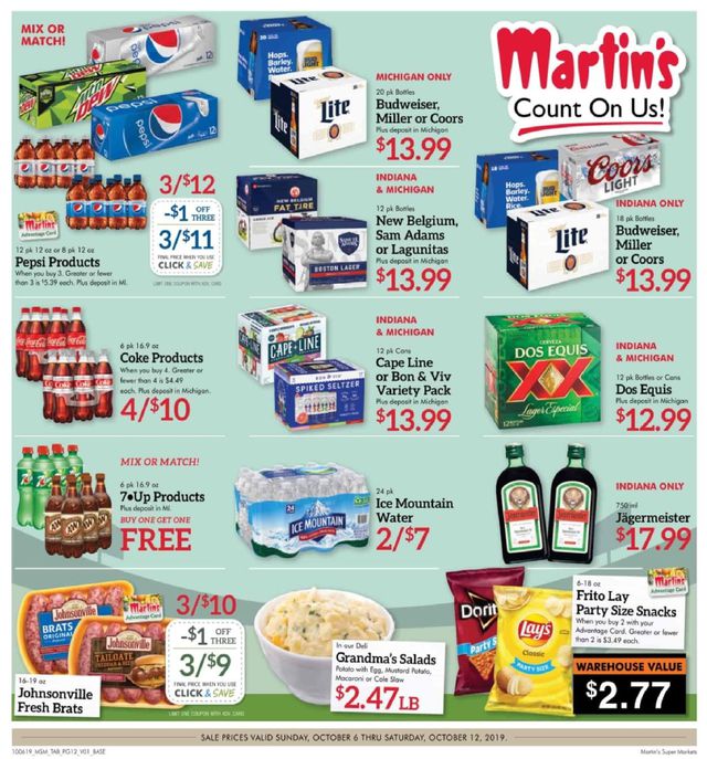 Martin’s Ad from 10/06/2019