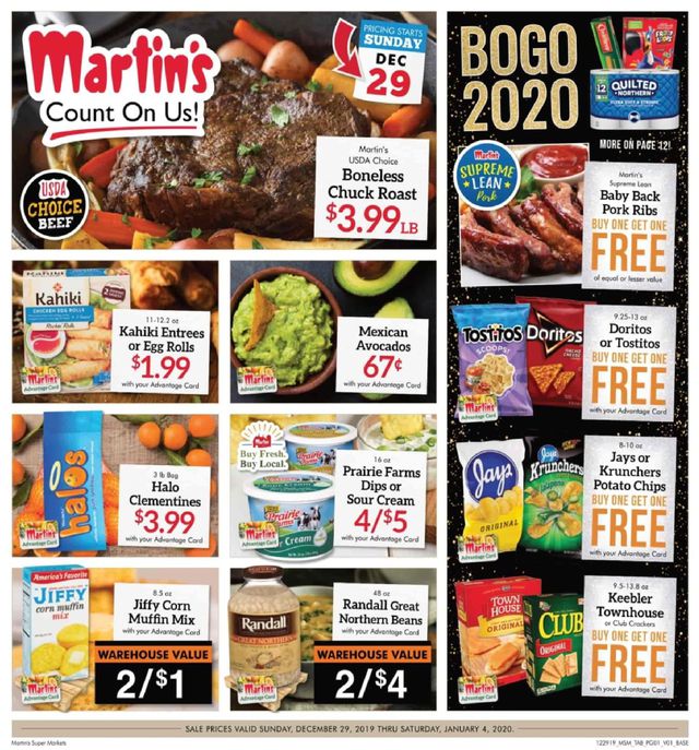 Martin’s Ad from 12/29/2019