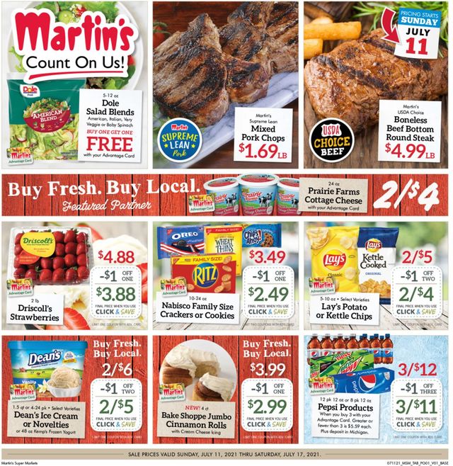 Martin’s Ad from 07/11/2021