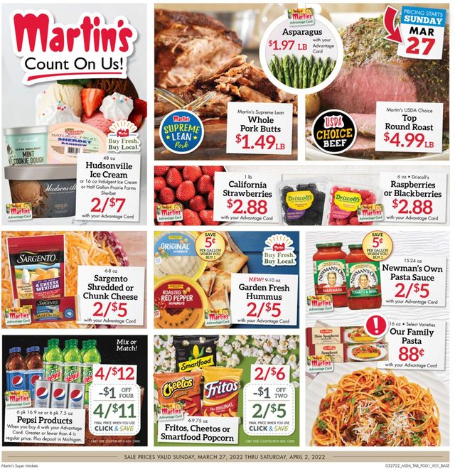 Martin’s Ad from 03/27/2022