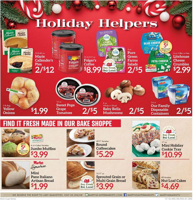 Martin’s Ad from 12/11/2022