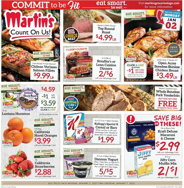 Martin’s Ad from 01/01/2023